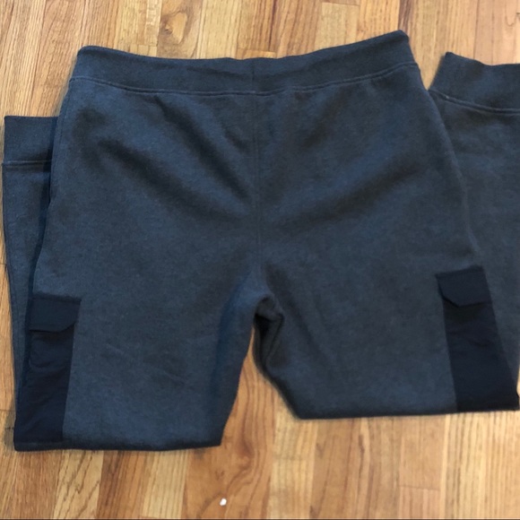 the north face men's alphabet city fleece cargo pants